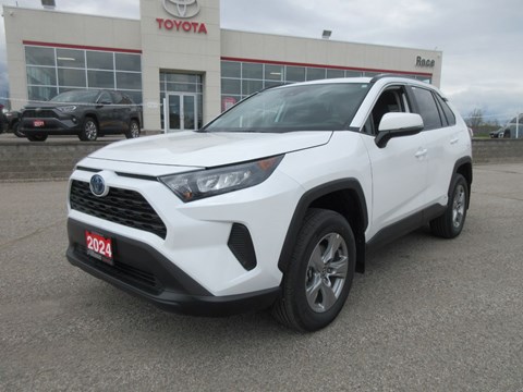 Photo of New 2024 Toyota RAV4 Hybrid LE AWD for sale at Race Toyota in Lindsay, ON