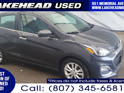 Photo of Used 2022 Chevrolet Spark   for sale at Lakehead Motors Ltd in Thunder Bay, ON