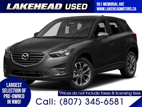 Photo of Used 2016 Mazda CX-5   for sale at Lakehead Motors Ltd in Thunder Bay, ON