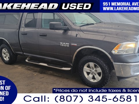 Photo of Used 2016 RAM 1500   for sale at Lakehead Motors Ltd in Thunder Bay, ON