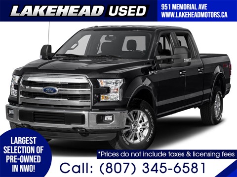 Photo of Used 2016 Ford F-150   for sale at Lakehead Motors Ltd in Thunder Bay, ON