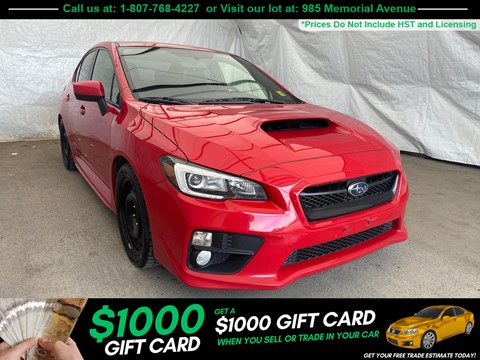 Photo of Used 2015 Subaru WRX   for sale at selectiCAR in Thunder Bay, ON