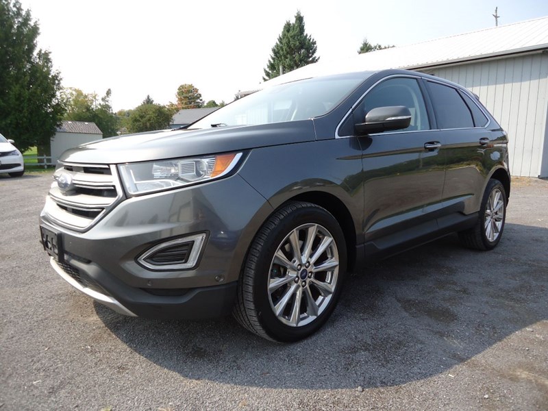 Photo of  2018 Ford Edge Titanium AWD for sale at Big Apple Auto in Colborne, ON