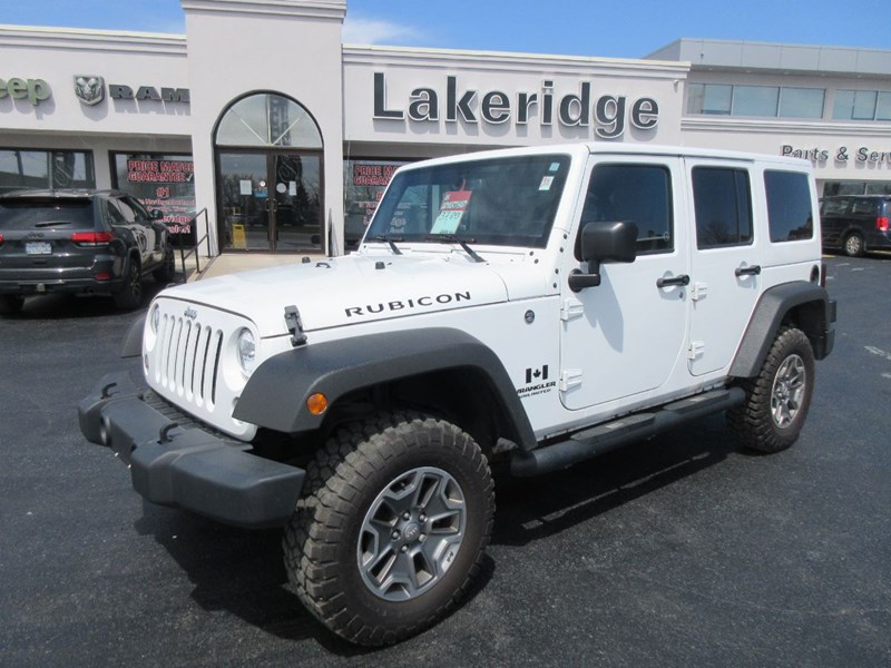 Photo of  2016 Jeep Wrangler Unlimited Rubicon for sale at Lakeridge Chrysler in Port Hope, ON