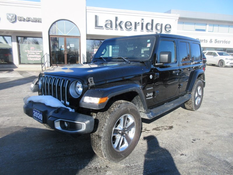 Photo of  2020 Jeep Wrangler Unlimited Sahara for sale at Lakeridge Chrysler in Port Hope, ON