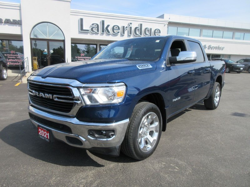 Photo of  2021 RAM 1500 Big Horn Crew Cab for sale at Lakeridge Chrysler in Port Hope, ON