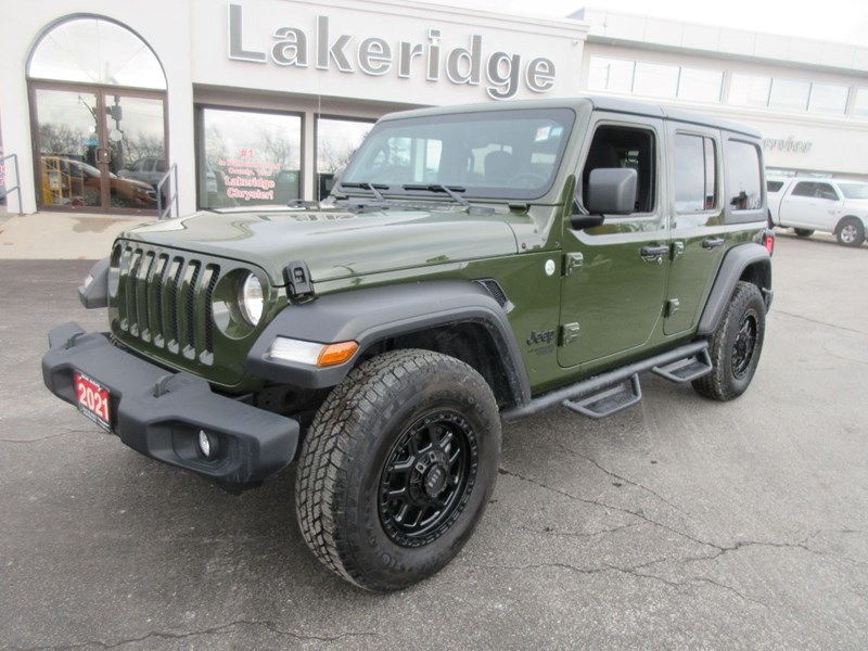 Photo of  2021 Jeep Wrangler Unlimited Sport for sale at Lakeridge Chrysler in Port Hope, ON