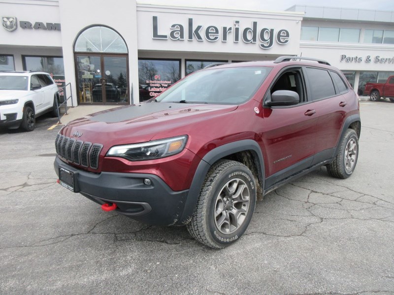 Photo of  2020 Jeep Cherokee Trailhawk  4X4 for sale at Lakeridge Chrysler in Port Hope, ON