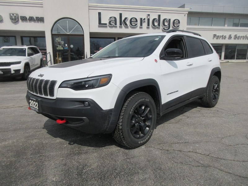 Photo of  2022 Jeep Cherokee Trailhawk  Elite for sale at Lakeridge Chrysler in Port Hope, ON