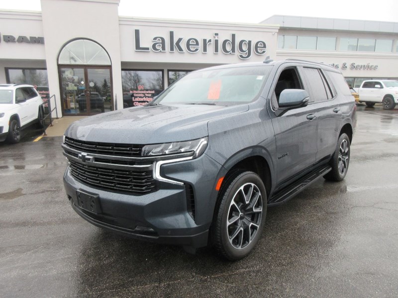 Photo of  2021 Chevrolet Tahoe RST 4WD for sale at Lakeridge Chrysler in Port Hope, ON