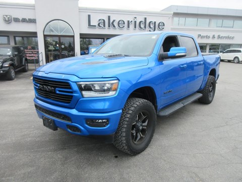 Photo of Used 2021 RAM 1500 Sport Crew Cab for sale at Lakeridge Chrysler in Port Hope, ON