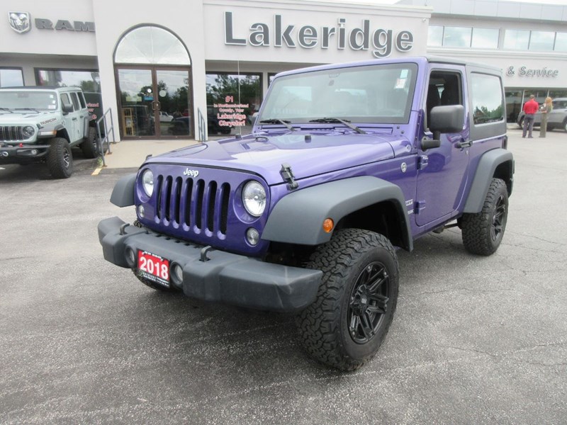 Photo of  2018 Jeep Wrangler JK Sport  for sale at Lakeridge Chrysler in Port Hope, ON