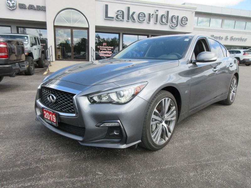 Photo of 2019 Infiniti Q50 Sport AWD for sale at Lakeridge Chrysler in Port Hope, ON