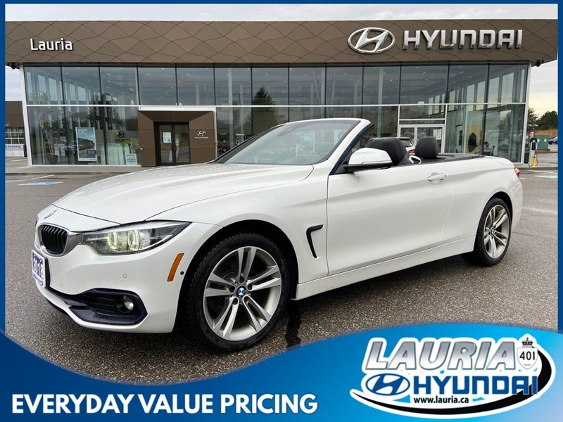 Photo of  2018 BMW 4 Series   for sale at Lauria Hyundai in Port Hope, ON