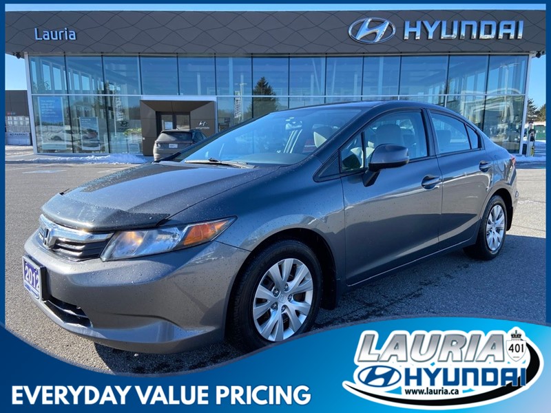 Photo of  2012 Honda Civic Sdn   for sale at Lauria Hyundai in Port Hope, ON