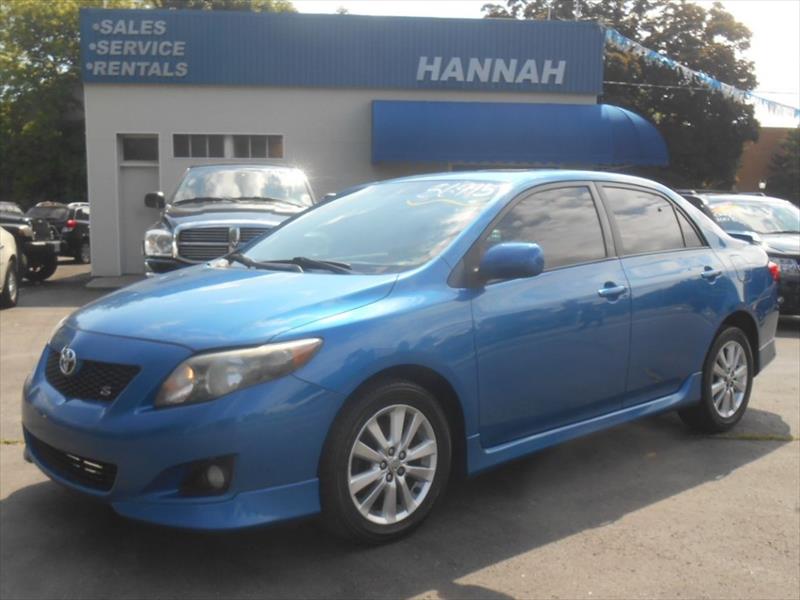 Photo of  2010 Toyota Corolla S  for sale at Hannah Motors in Cobourg, ON