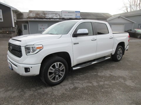Photo of  2018 Toyota Tundra Platinum 5.7L Crew Max for sale at Grafton Automotive in Grafton, ON