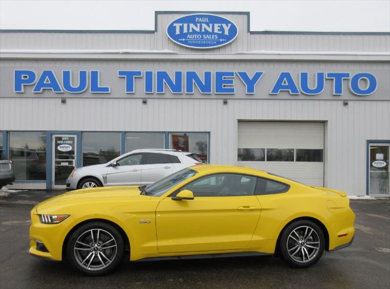 Photo of  2017 Ford Mustang GT Premium for sale at Paul Tinney Auto in Peterborough, ON