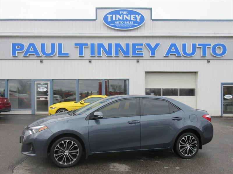 Photo of  2015 Toyota Corolla S  for sale at Paul Tinney Auto in Peterborough, ON