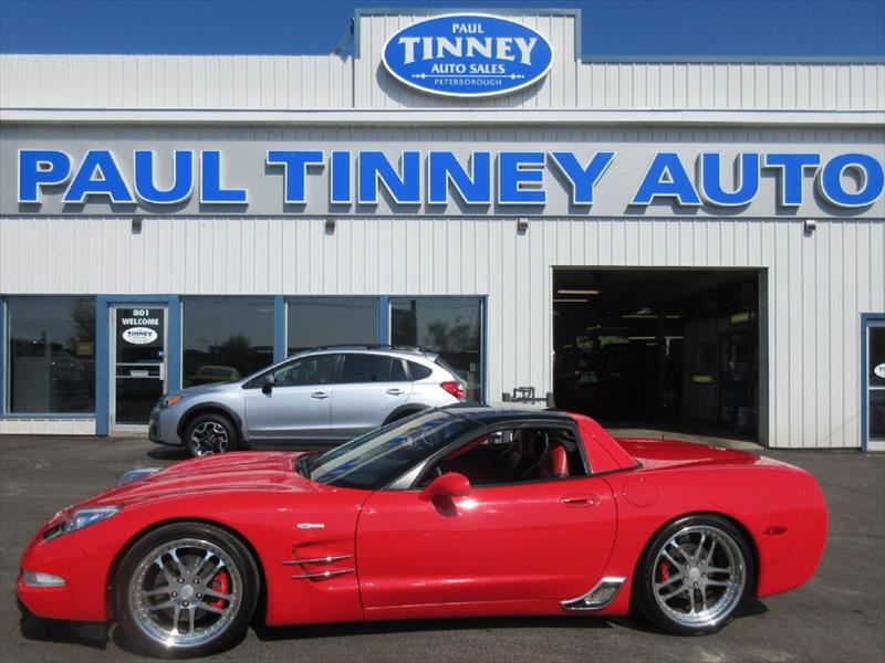 Photo of  2003 Chevrolet Corvette Z06  for sale at Paul Tinney Auto in Peterborough, ON