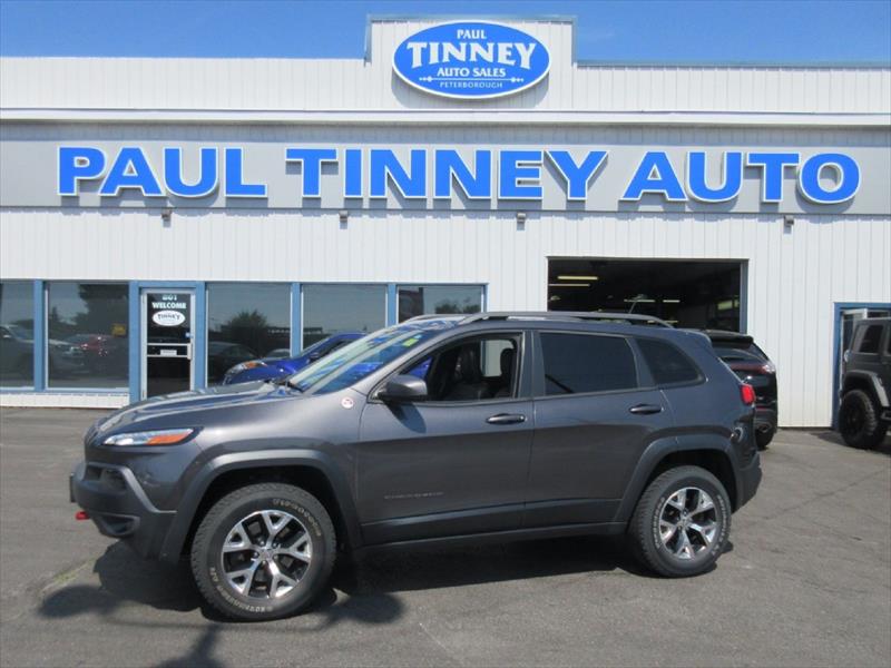 Photo of  2014 Jeep Cherokee Trailhawk   for sale at Paul Tinney Auto in Peterborough, ON