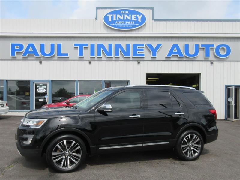 Photo of  2016 Ford Explorer Platinum  for sale at Paul Tinney Auto in Peterborough, ON