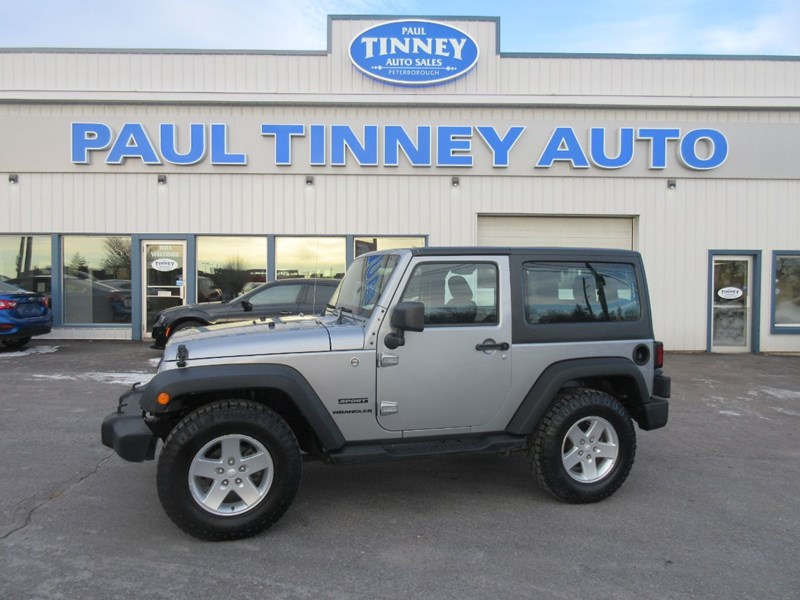 Photo of  2014 Jeep Wrangler Sport  for sale at Paul Tinney Auto in Peterborough, ON
