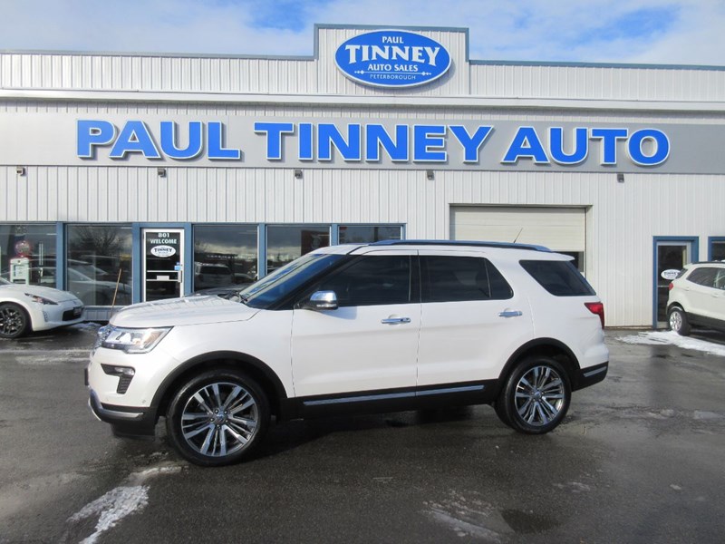 Photo of  2018 Ford Explorer Platinum  for sale at Paul Tinney Auto in Peterborough, ON