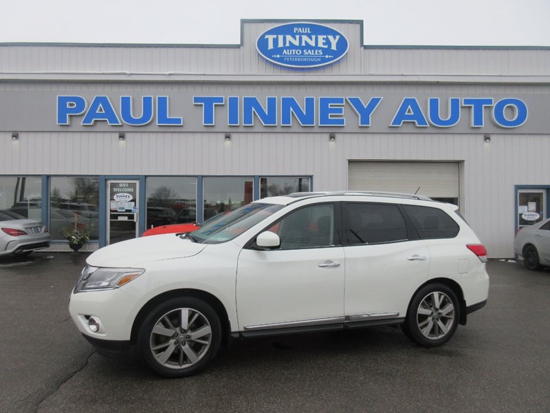 Photo of  2015 Nissan Pathfinder Platinum  for sale at Paul Tinney Auto in Peterborough, ON