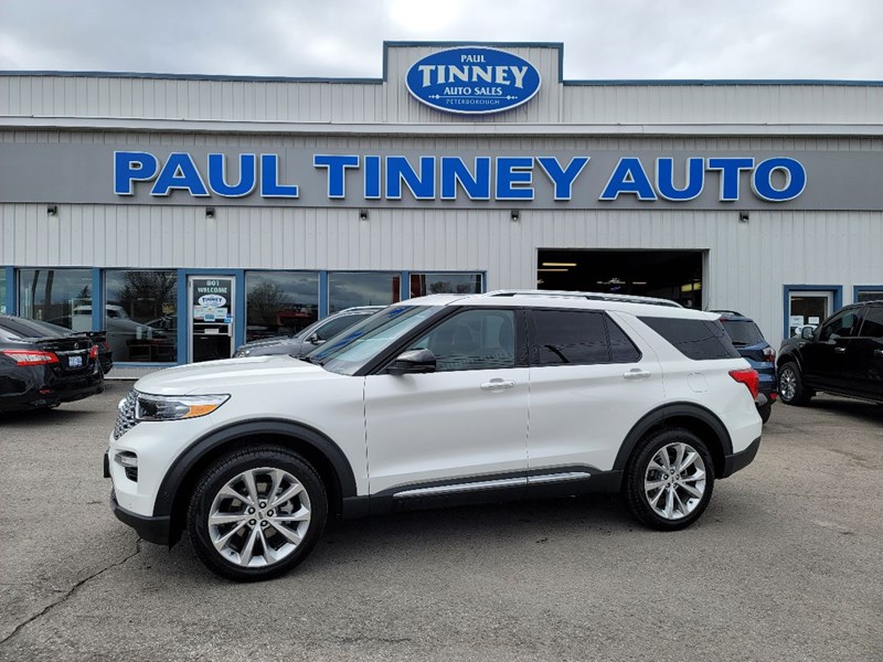 Photo of  2021 Ford Explorer Platinum  for sale at Paul Tinney Auto in Peterborough, ON