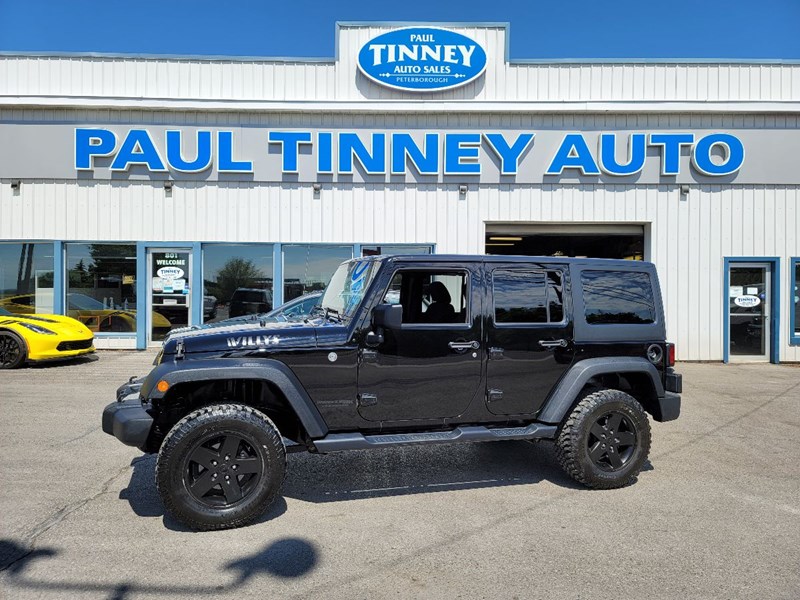 Photo of  2018 Jeep Wrangler JK Unlimited Sport for sale at Paul Tinney Auto in Peterborough, ON