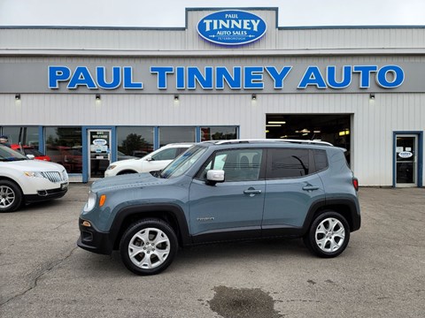 Photo of  2017 Jeep Renegade Limited  for sale at Paul Tinney Auto in Peterborough, ON