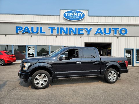 Photo of  2016 Ford F-150 Platinum 5.5-ft. Bed for sale at Paul Tinney Auto in Peterborough, ON