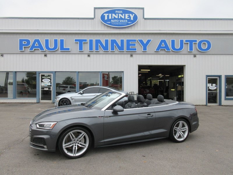 Photo of  2018 Audi A5 S-Line  for sale at Paul Tinney Auto in Peterborough, ON