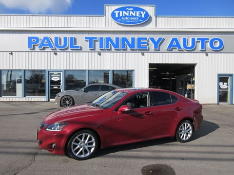 Photo of  2011 Lexus IS   for sale at Paul Tinney Auto in Peterborough, ON
