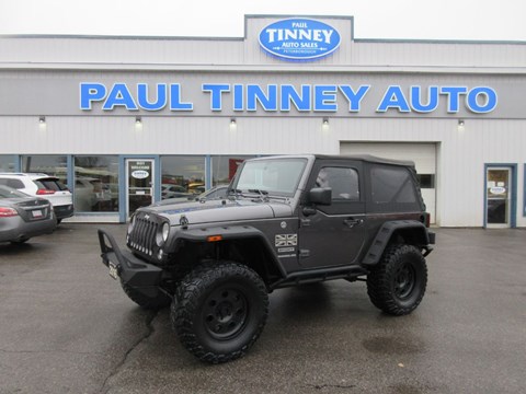 Photo of  2016 Jeep Wrangler Sport  for sale at Paul Tinney Auto in Peterborough, ON
