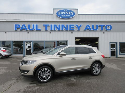 Photo of  2017 Lincoln MKX Reserve   for sale at Paul Tinney Auto in Peterborough, ON