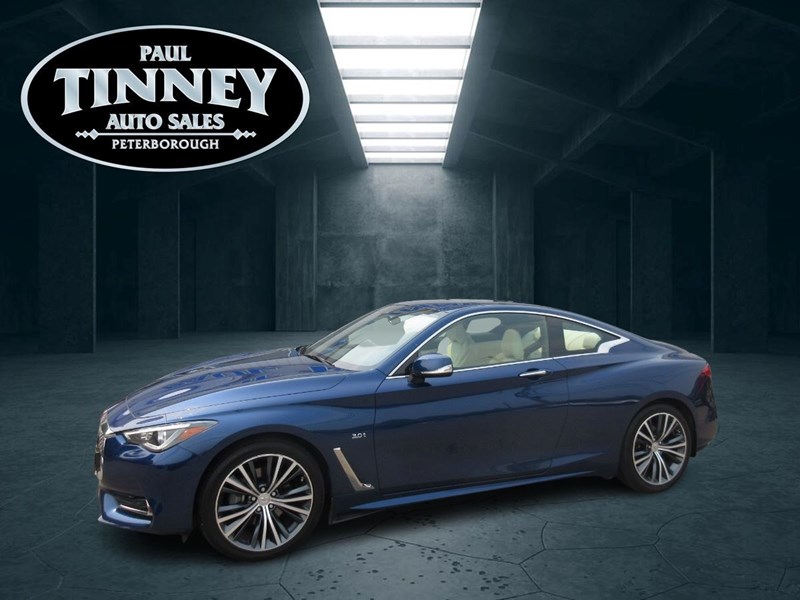 Photo of  2019 Infiniti Q60   for sale at Paul Tinney Auto in Peterborough, ON