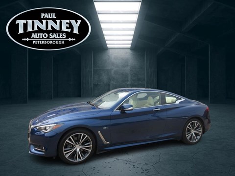 Photo of Used 2019 Infiniti Q60   for sale at Paul Tinney Auto in Peterborough, ON