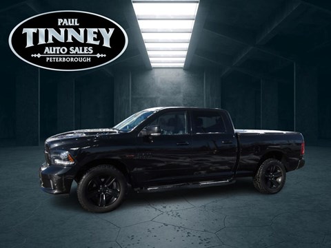 Photo of Used 2018 RAM 1500 Sport LWB for sale at Paul Tinney Auto in Peterborough, ON