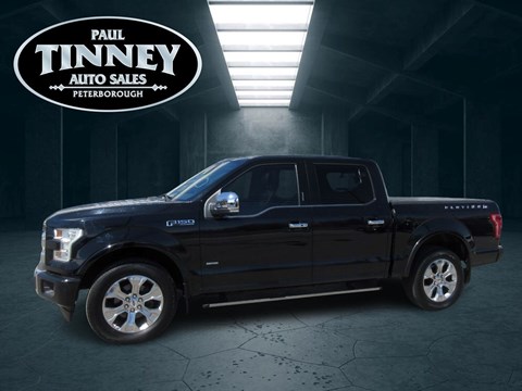 Photo of  2017 Ford F-150 Platinum 5.5-ft. Bed for sale at Paul Tinney Auto in Peterborough, ON