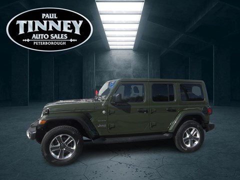 Photo of 2021 Jeep Wrangler   for sale at Paul Tinney Auto in Peterborough, ON