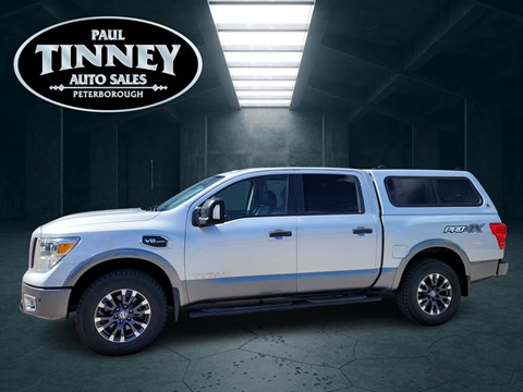 Photo of 2017 Nissan Titan PRO-4X Crew Cab for sale at Paul Tinney Auto in Peterborough, ON