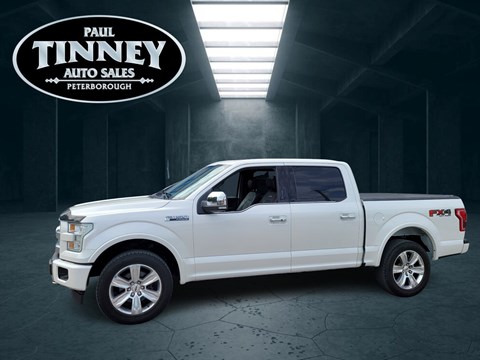 Photo of 2017 Ford F-150 Platinum 5.5-ft. Bed for sale at Paul Tinney Auto in Peterborough, ON