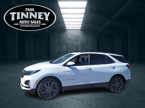 Photo of 2022 Chevrolet Equinox RS  for sale at Paul Tinney Auto in Peterborough, ON