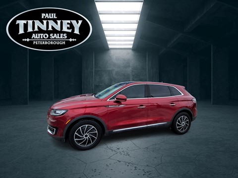 Photo of 2019 Lincoln Nautilus Reserve   for sale at Paul Tinney Auto in Peterborough, ON