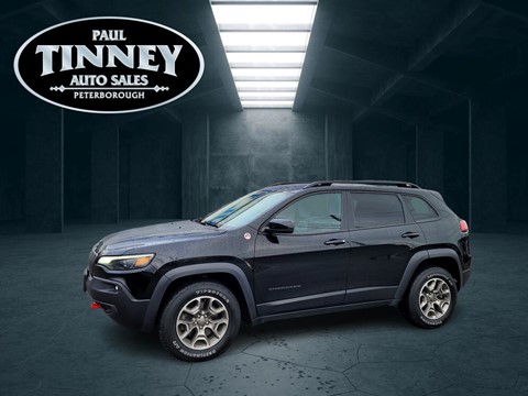 Photo of 2022 Jeep Cherokee Trailhawk   for sale at Paul Tinney Auto in Peterborough, ON