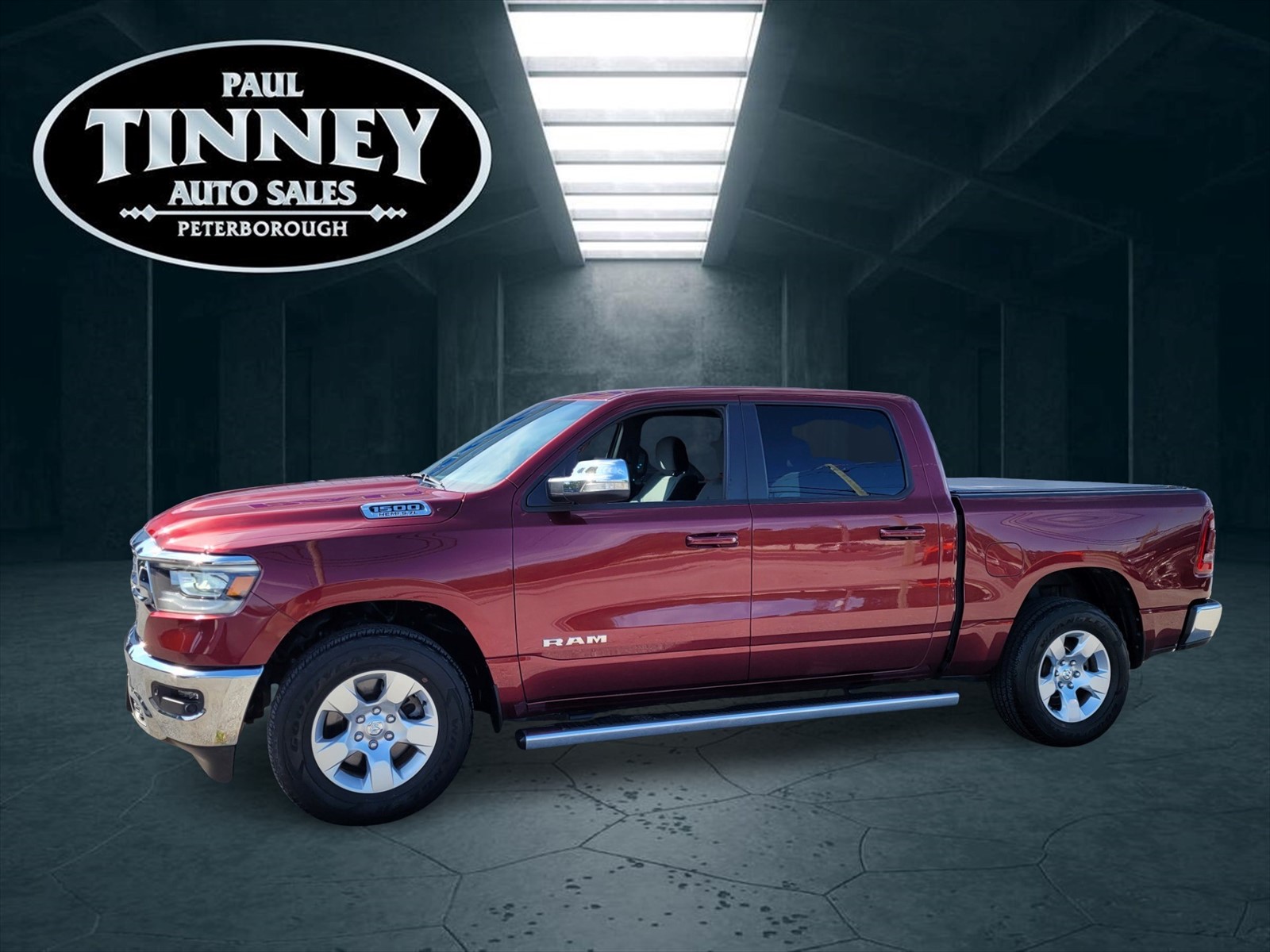 Photo of 2021 RAM 1500 Big Horn Crew Cab 4WD for sale at Paul Tinney Auto in Peterborough, ON