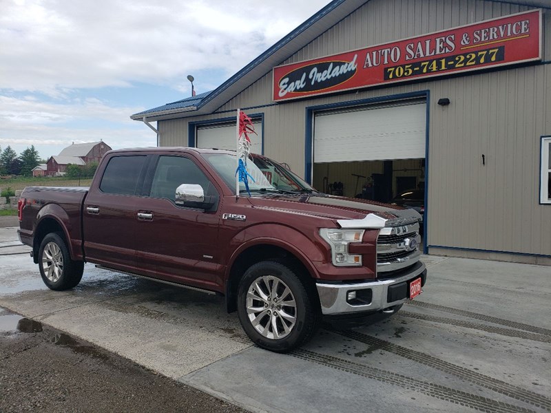 Photo of  2016 Ford F-150 Lariat   5.5-ft.Bed for sale at Earl Ireland Auto Sale in Norwood, ON