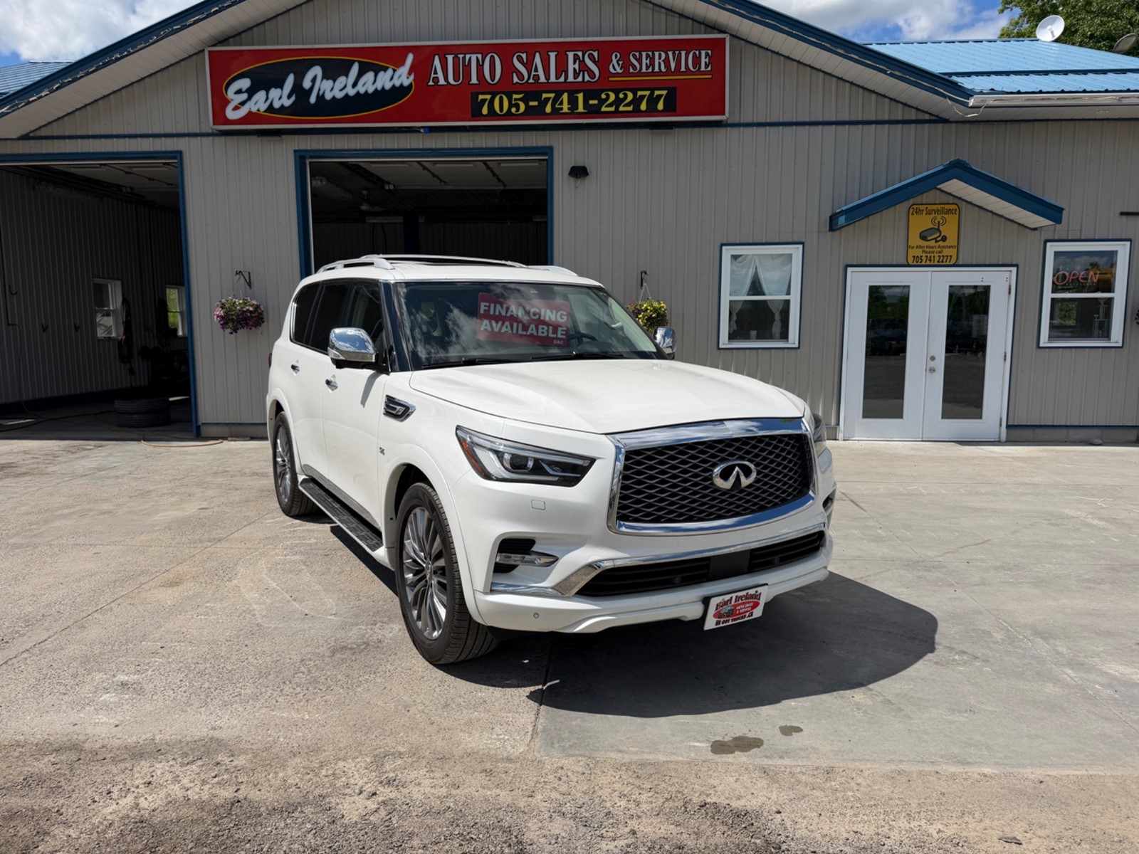 Photo of 2018 Infiniti QX80   for sale at Earl Ireland Auto Sale in Norwood, ON
